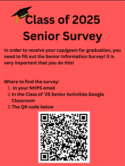 Class of 2025 senior survey